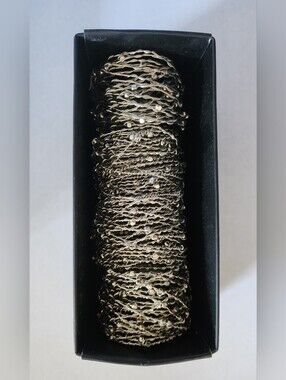 4 Pc Metal Napkin Rings